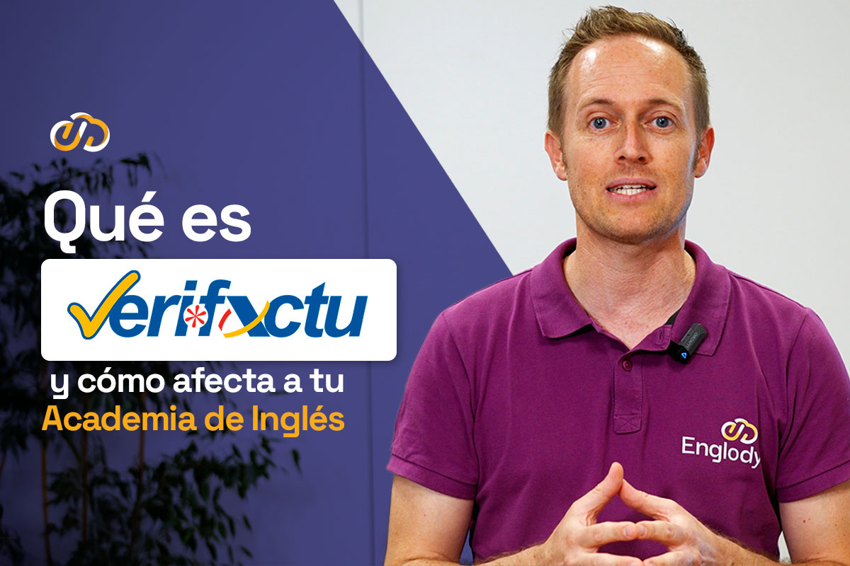 David Canales explicando qué es VERIFACTU y cómo afecta a las academias de inglés