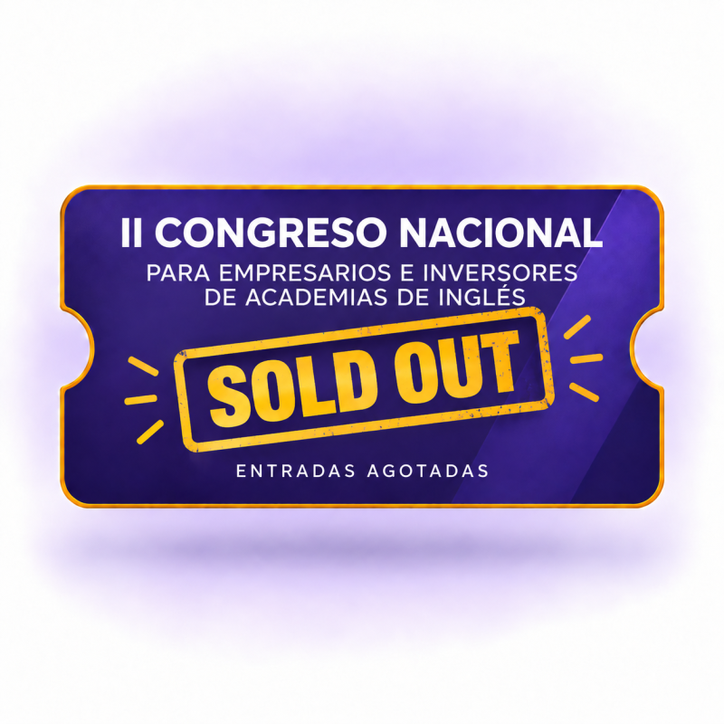 Entrada – II Congreso Nacional para Empresarios de Academias de Inglés